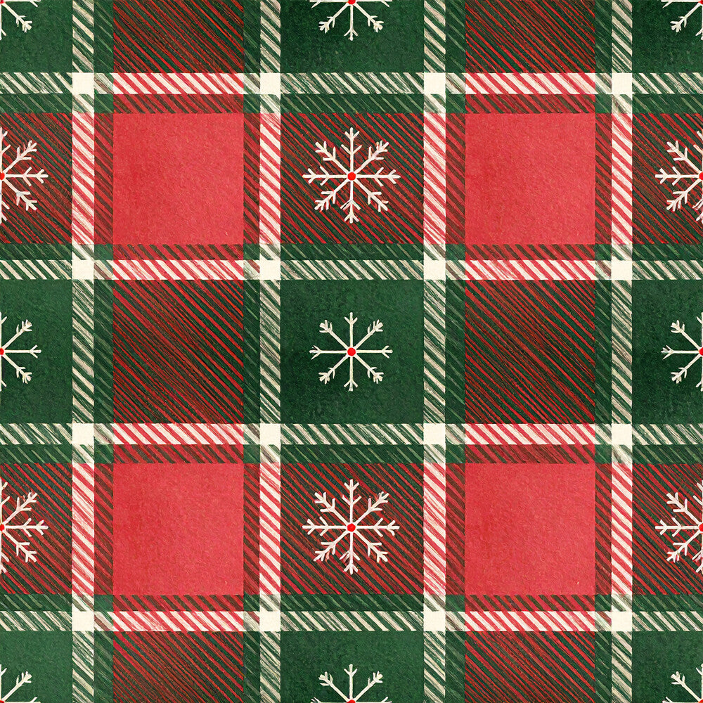 Elegant Plaid Christmas Fat Quarter Bundle