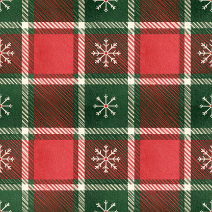 Elegant Plaid Christmas Fat Quarter Bundle