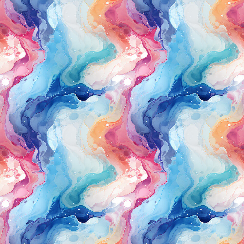 Summer Colored Marble Fat Quarter Bundle