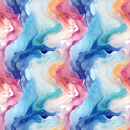 Summer Colored Marble Fat Quarter Bundle