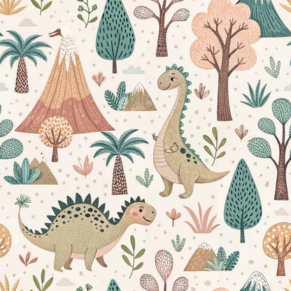 Fun Cartoon Dinosaur Fat Quarter Bundle