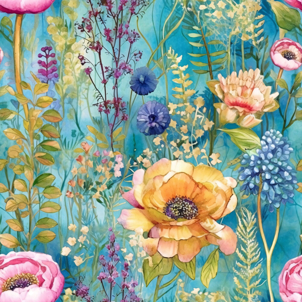 Artists Garden Wildflowers Floral Meadow Fat Quarter Bundle
