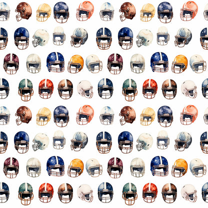 Watercolor Football Fat Quarter Bundle