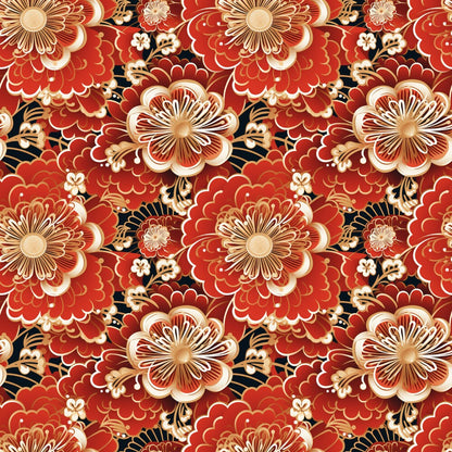 Chinese Lunar Lantern Lights Fat Quarter Bundle
