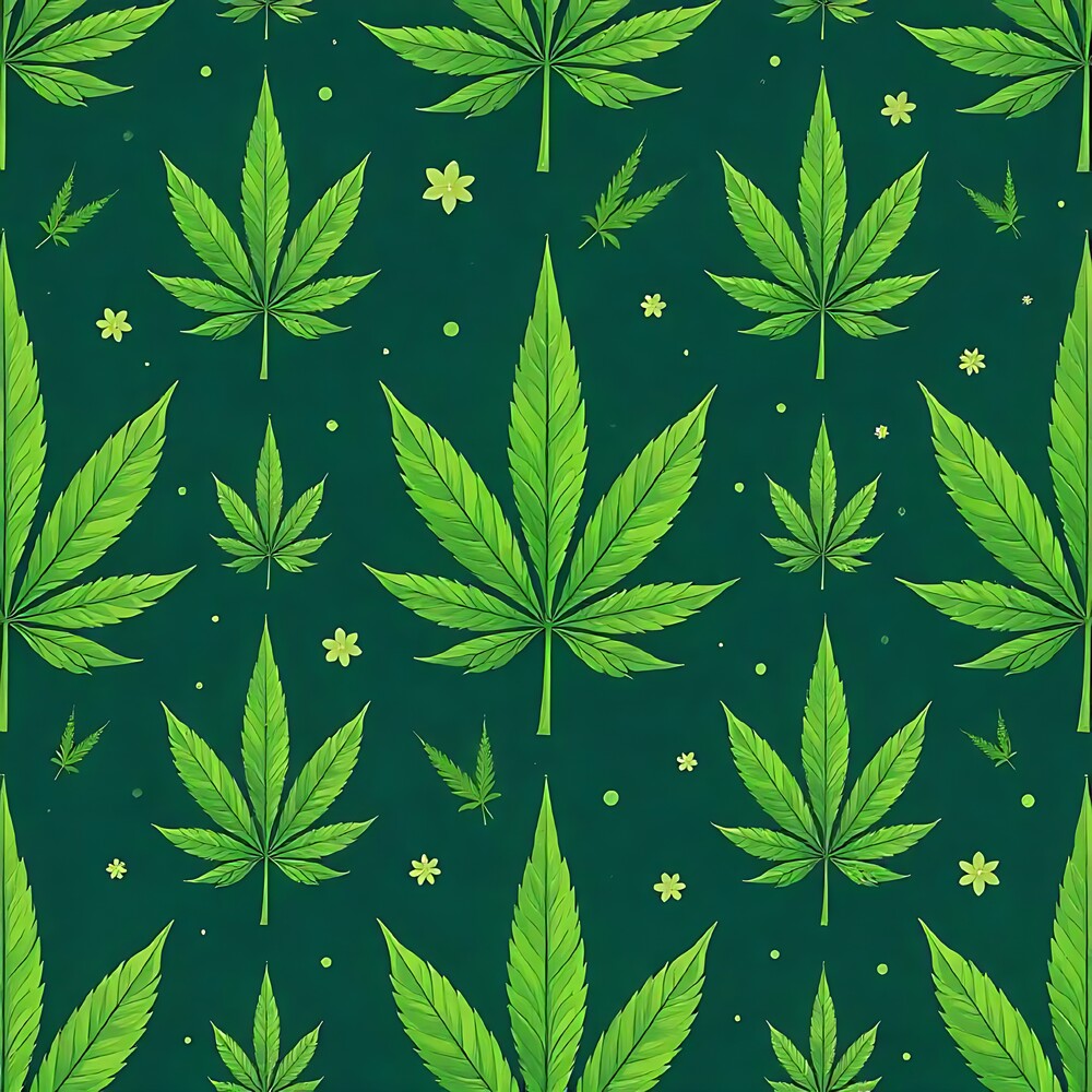 420 Marijuana Allover Fat Quarter Bundle