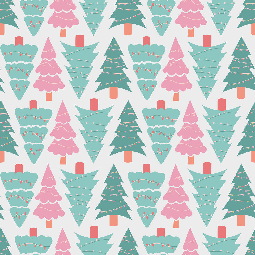 Pastel Christmas Fat Quarter Bundle