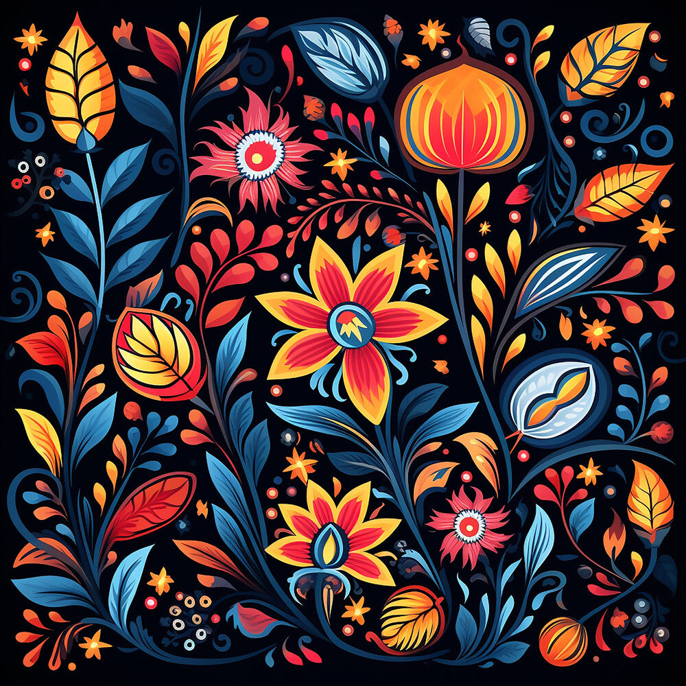Mexican Floral Fiesta Fat Quarter Bundle