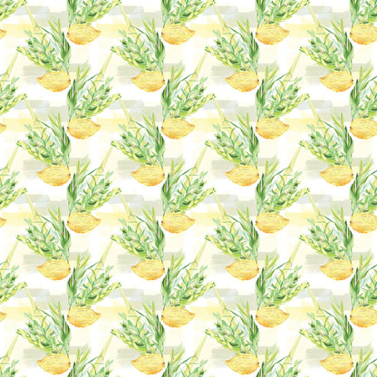 Watercolor Happy Sukkot Fat Quarter Bundle