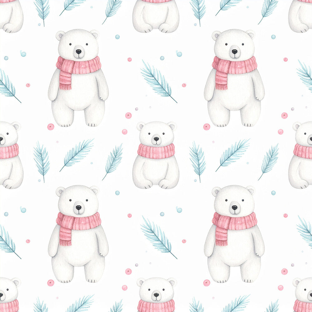 Pastel Christmas Wonderland Fat Quarter Bundle