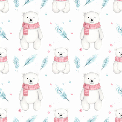 Pastel Christmas Wonderland Fat Quarter Bundle