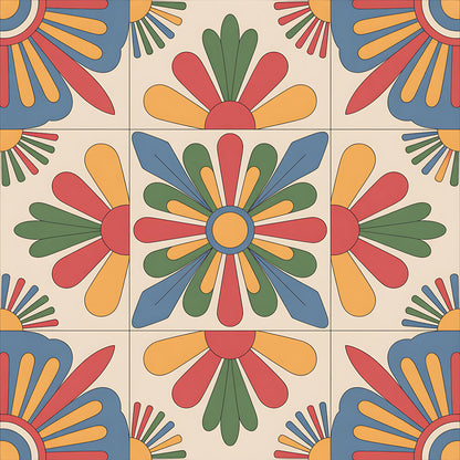 Mexican Talavera Fat Quarter Bundle