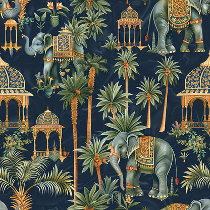 Ananyas Elephant Elegance Fat Quarter Bundle