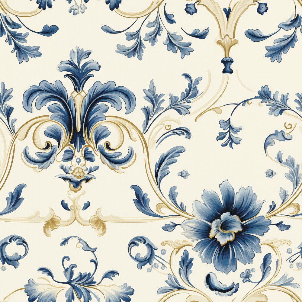 Vintage Delft Blue Fat Quarter Bundle