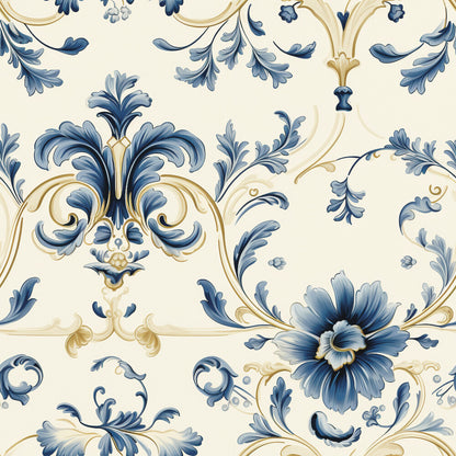 Vintage Delft Blue Fat Quarter Bundle