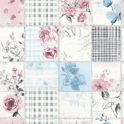 Shabby Chic Floral Gingham Fat Quarter Bundle
