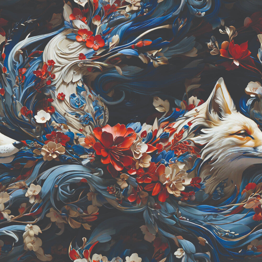 Fox and Flowers Fat Quarter Bundle