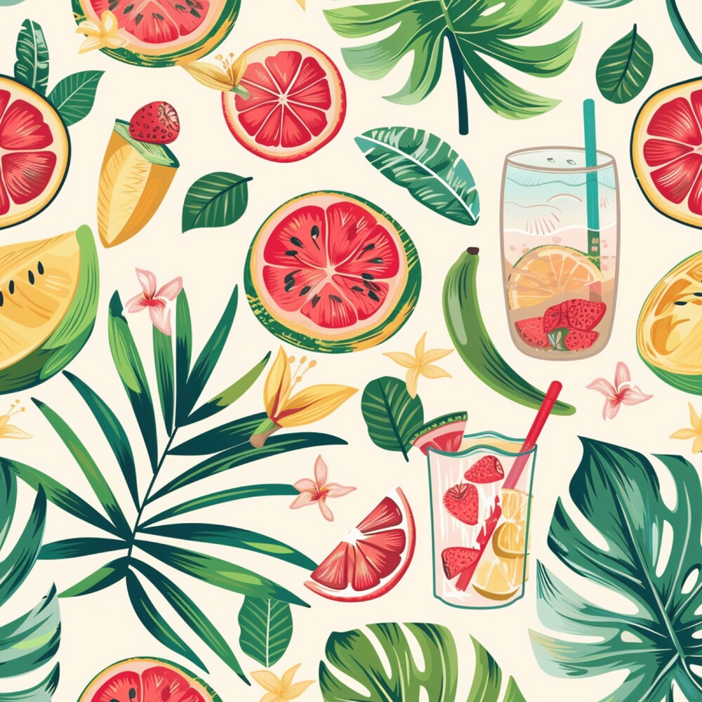 Tropical Summer Beach Fat Quarter Bundle