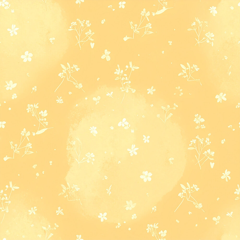 Dusty Yellow Cottage Garden Fat Quarter Bundle
