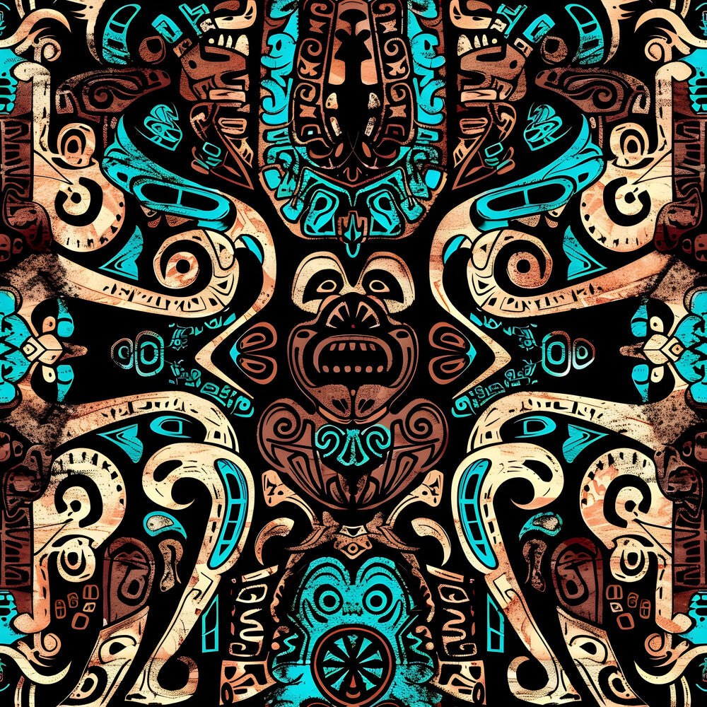 Aztec Turquoise Fat Quarter Bundle