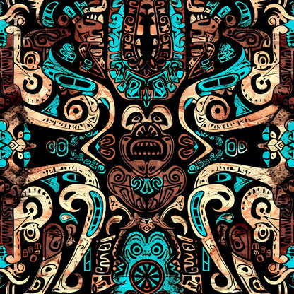 Aztec Turquoise Fat Quarter Bundle
