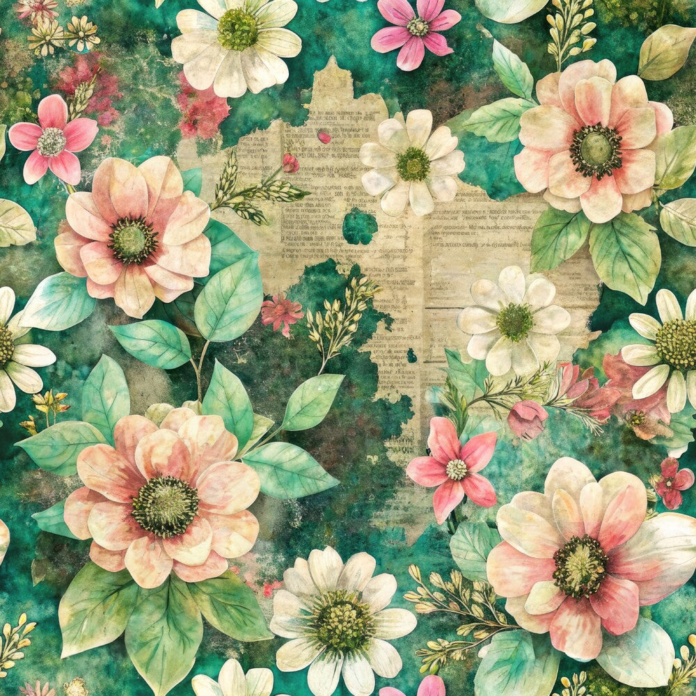 Pastel Flourishing Fat Quarter Bundle
