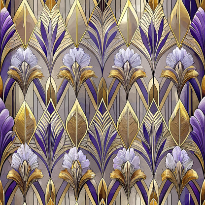 Art Deco Florals Fat Quarter Bundle