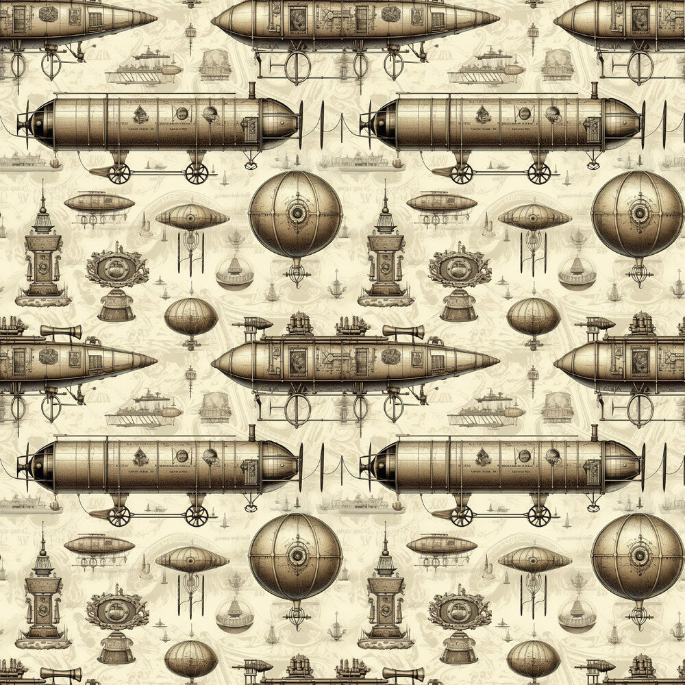 Goth Steampunk Fat Quarter Bundle