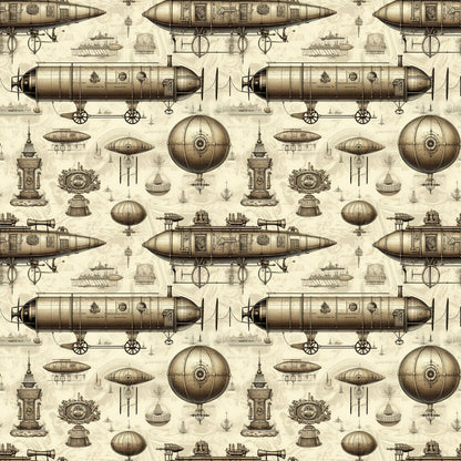 Goth Steampunk Fat Quarter Bundle