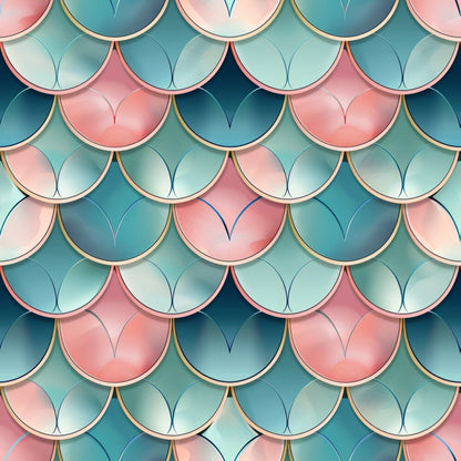 Art Deco Fish Scales Fat Quarter Bundle