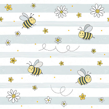 Pastel Floral Bumblebee Fat Quarter Bundle