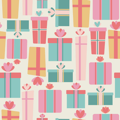 Pastel Christmas Fat Quarter Bundle