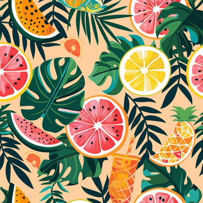 Tropical Summer Beach Fat Quarter Bundle