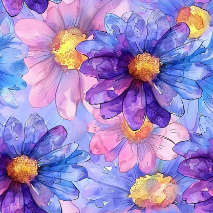 Vibrant Cosmo Flowers Fat Quarter Bundle
