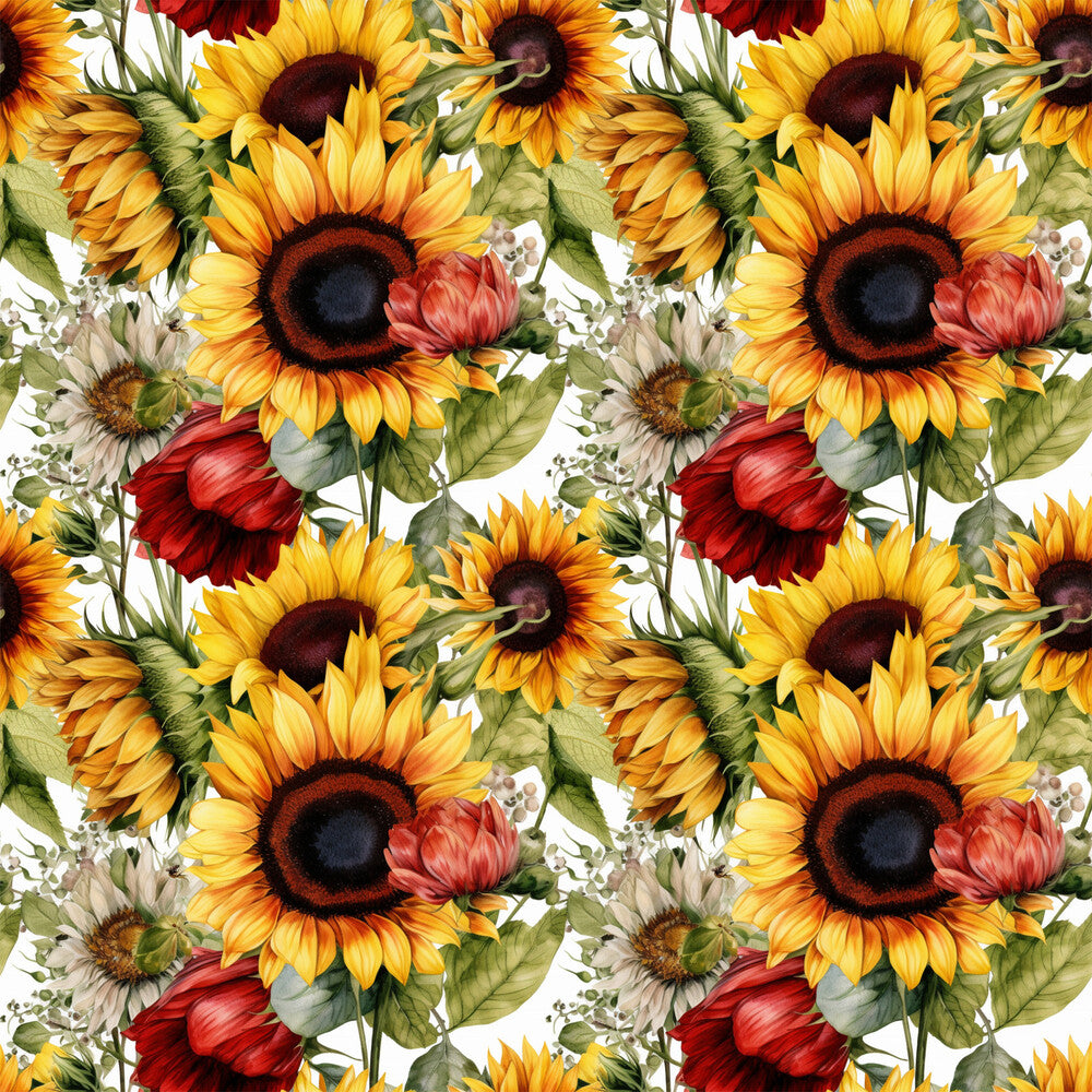 Sunflower and Butterfly Fat Quarter Bundle