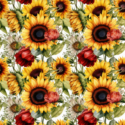 Sunflower and Butterfly Fat Quarter Bundle