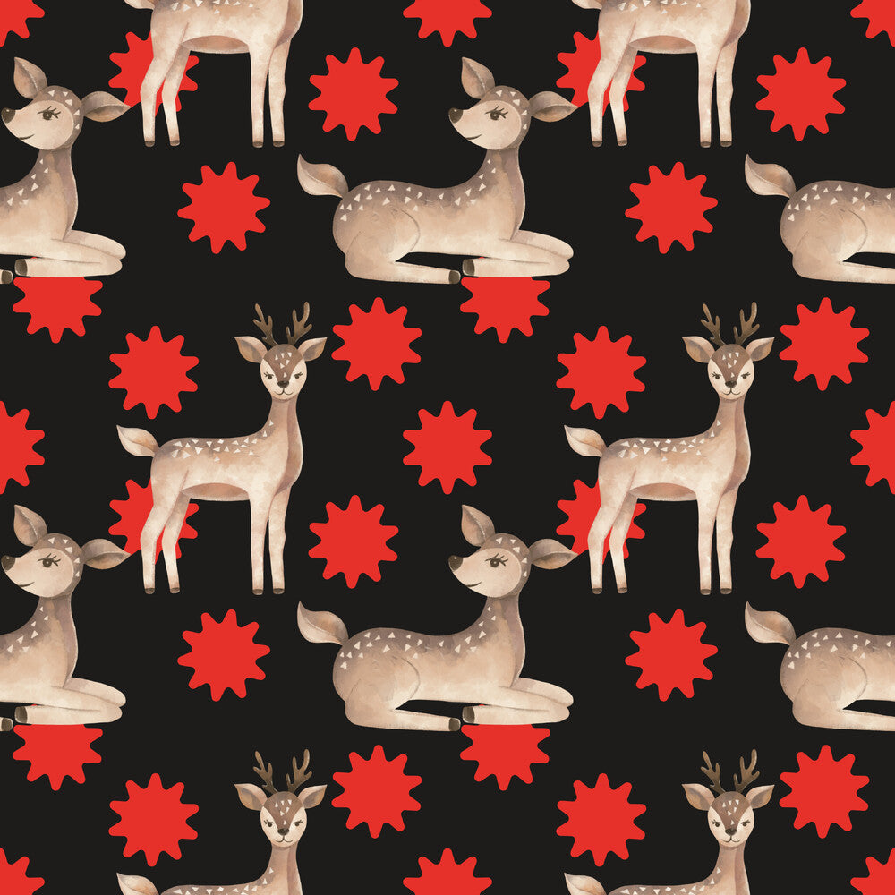 Buffalo Plaid Deer Fat Quarter Bundle