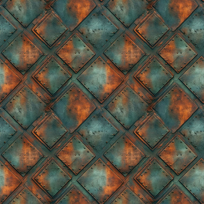 Rusted Iron Metal Textures Fat Quarter Bundle