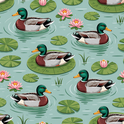 Mallard in the Pond Fat Quarter Bundle
