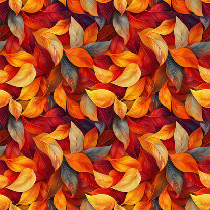 Artistic Autumn Leaves Fat Quarter Bundle