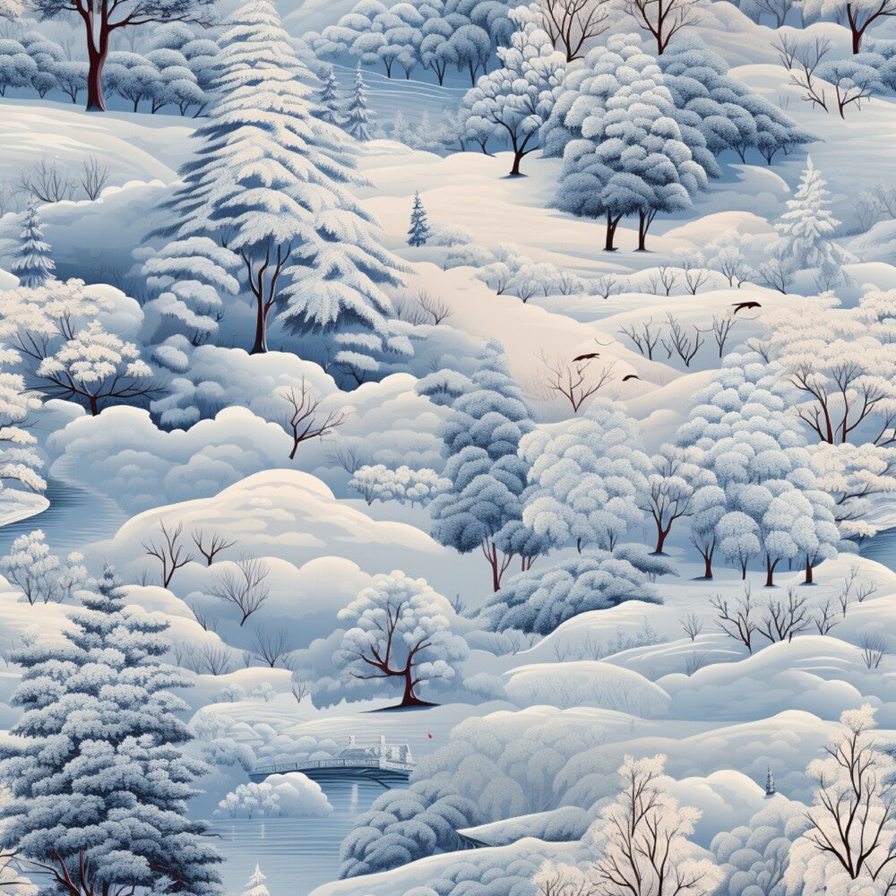 Winter Scenery Fat Quarter Bundle