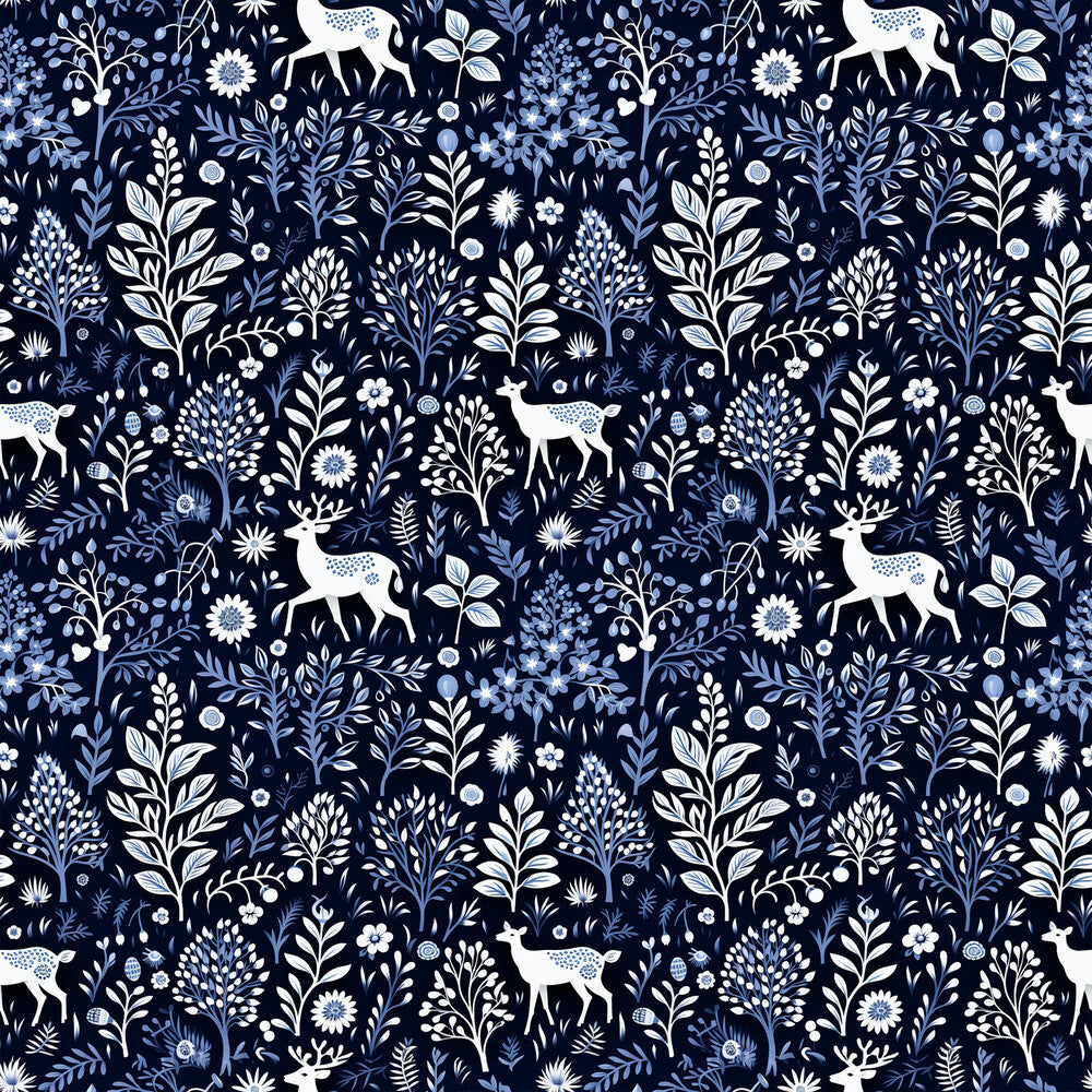 Delft Blue Winter Fat Quarter Bundle
