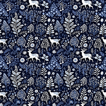Delft Blue Winter Fat Quarter Bundle