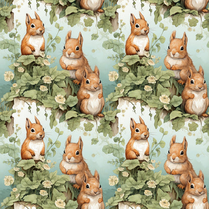 Woodland Animals Fat Quarter Bundle