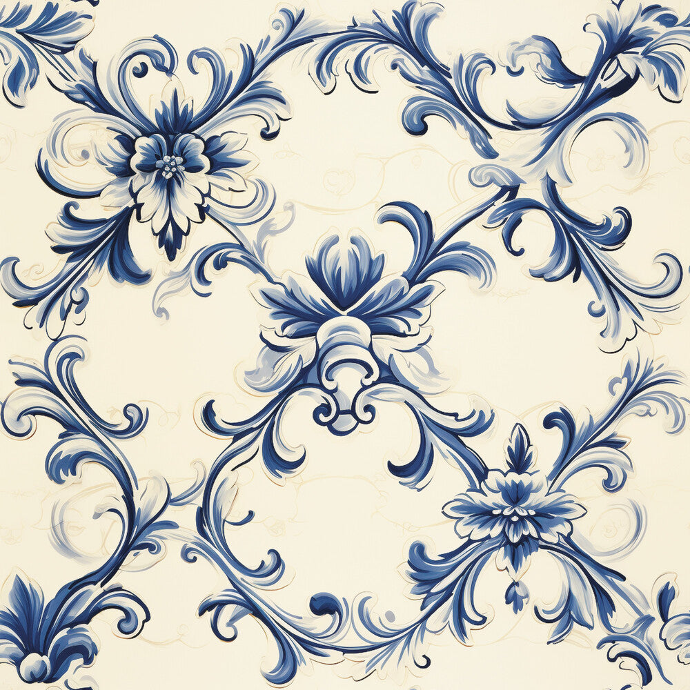 Vintage Delft Blue Fat Quarter Bundle