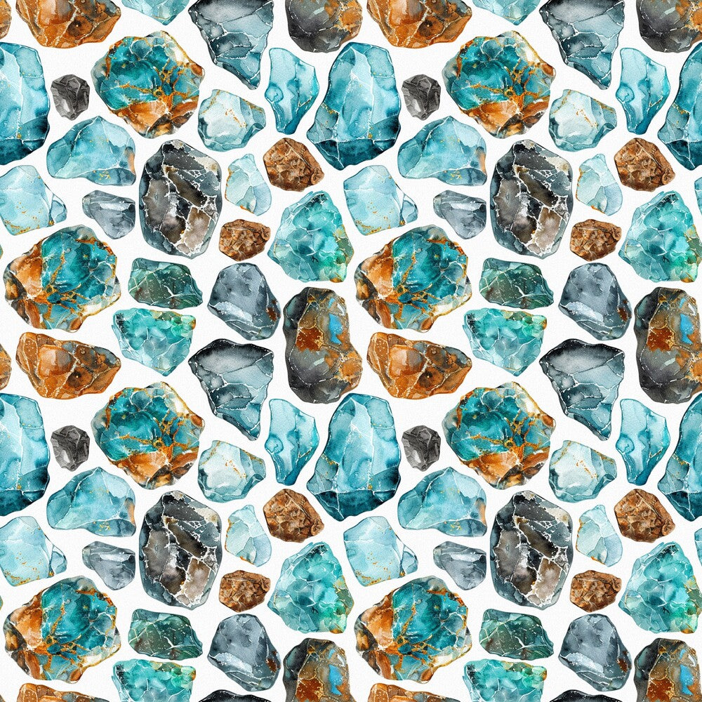 Turquoise Gemstone Fat Quarter Bundle