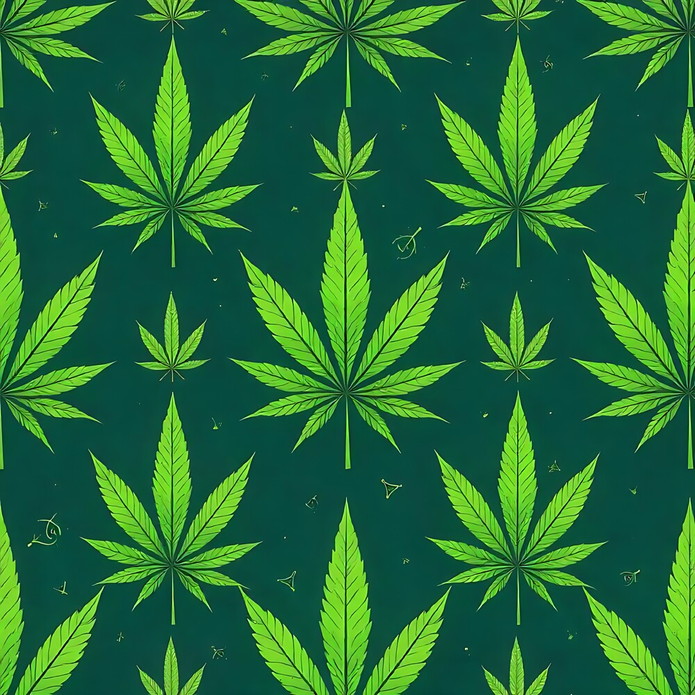 420 Marijuana Allover Fat Quarter Bundle