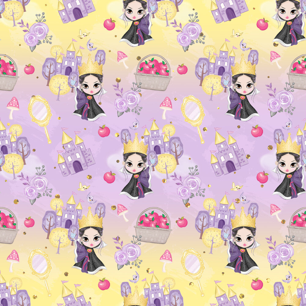 Cute Snow White Fairy Tale Fat Quarter Bundle