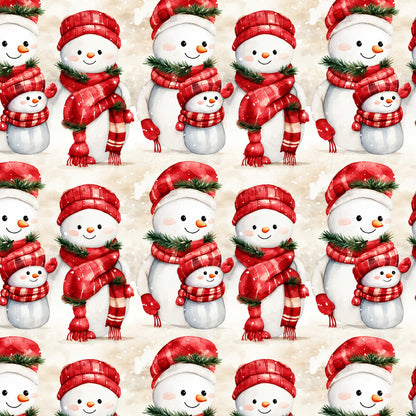Vintage Classic Red Christmas Fat Quarter Bundle