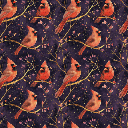 Red Cardinals Fat Quarter Bundle