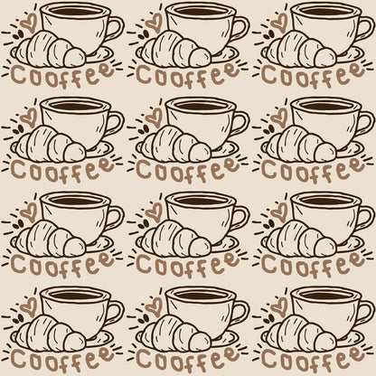 Handdrawn Coffee Brown Fat Quarter Bundle